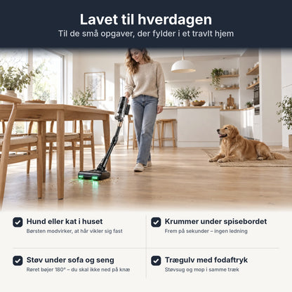 DA – Proscenic P20 i et dansk hjem
