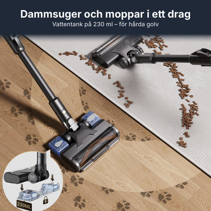 SV – Proscenic P20 dammsuger och moppar i ett drag